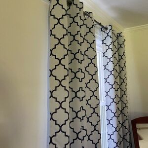 HLC Home 2 Sets of Room Darkening Curtains/Drapess